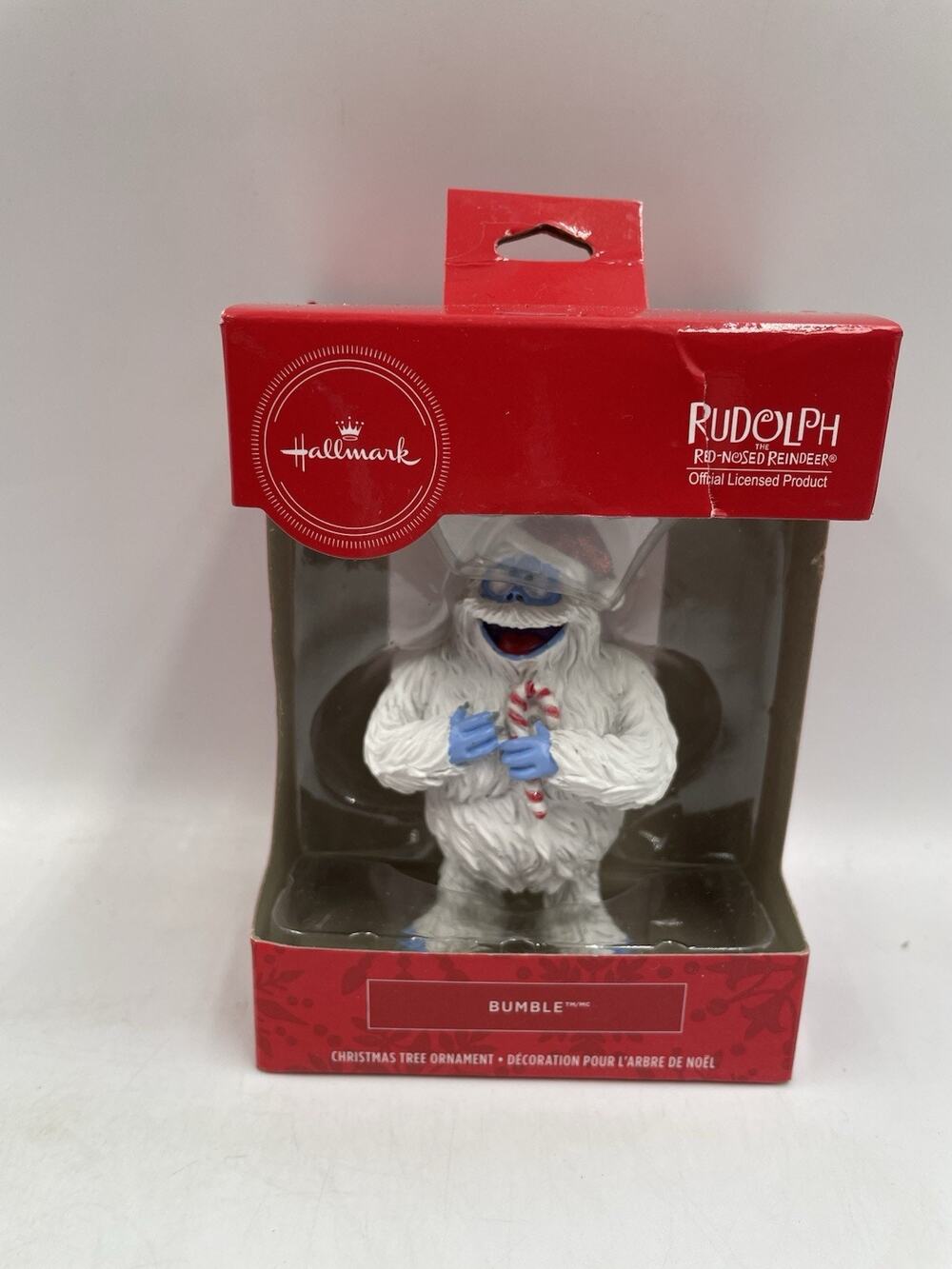 Hallmark Rudolph The Red-Nosed Reindeer Ornament 3" Abominable Bumble NIB